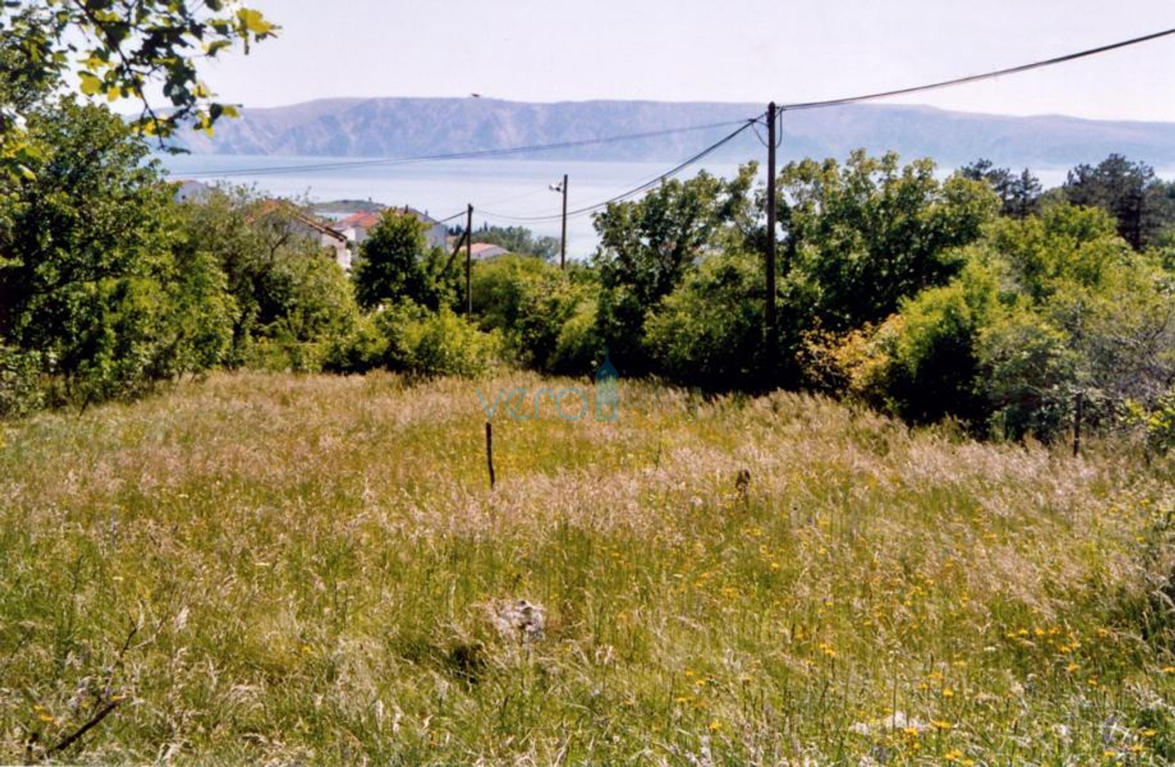 Novi Vinodolski, Klenovica - building plot, view, 500m from the sea, for sale